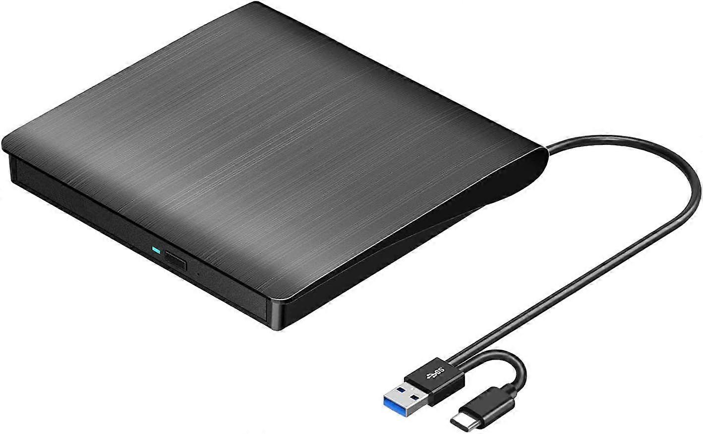 External CD DVD Drive USB 3.0 Portable CD/DVD ROM Player Burner