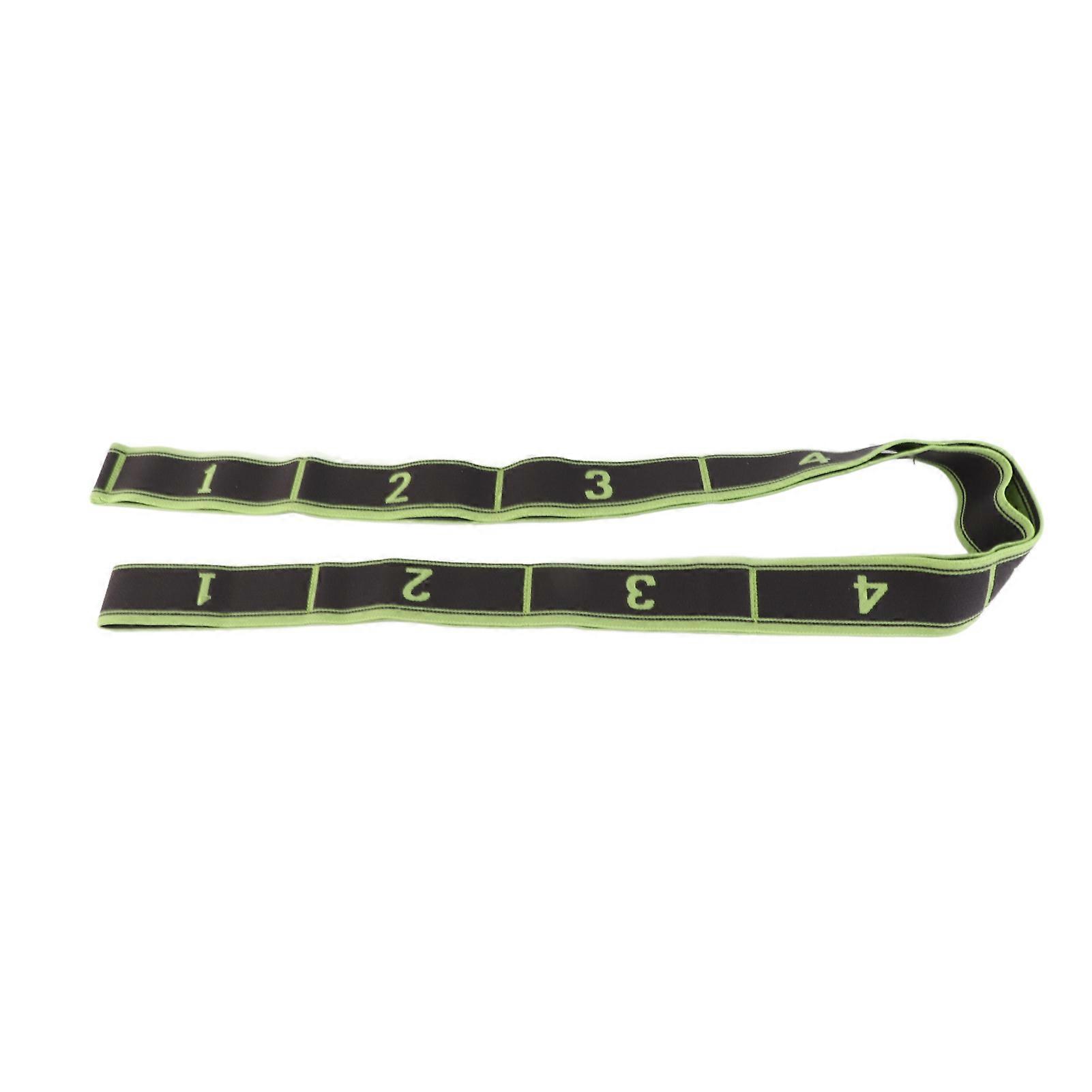 Stretch Band Strap with Number Elastic Stretching Strap for Exercise Fitness Workout