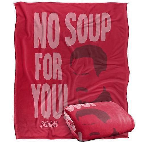 Seinfeld No Soup For You Blanket