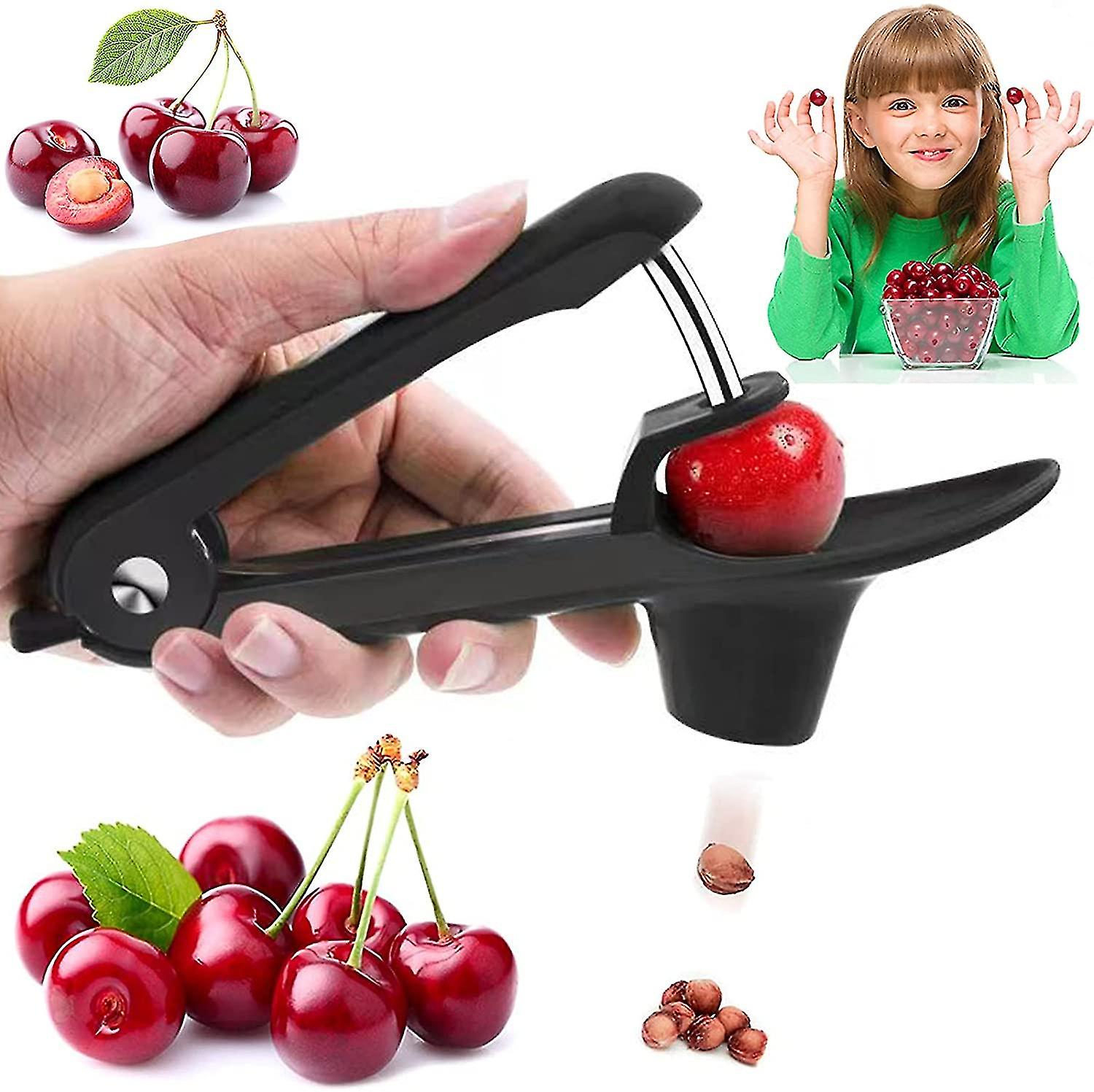 Cherry Pitter Cherry Stoner Olive Pitter Tool Fruit Core Remover With Lock Design