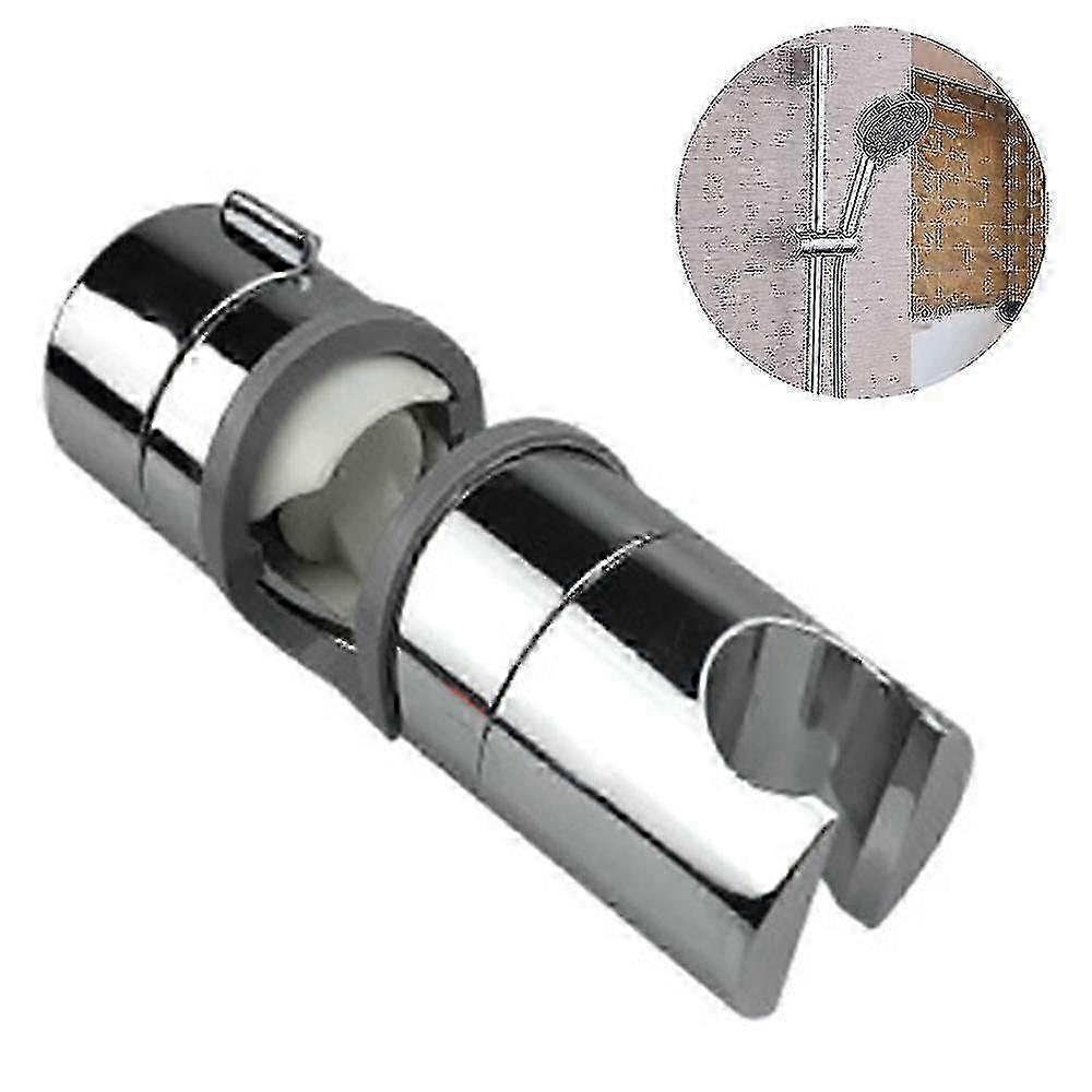 Adjustable Shower Head Holder For Slide Bar,universal 18-25mm O.d. Rail Head Bracket Holder For Slide Bar Slider A-G