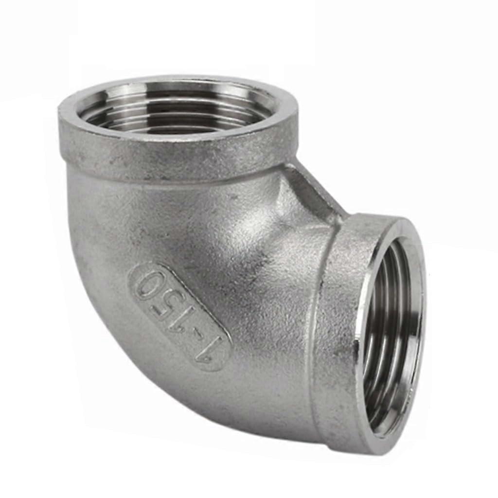 Stainless Steel Elbow,Pipe Fitting, 1PCS 304 Stainless Steel Male/Female Threaded Elbow