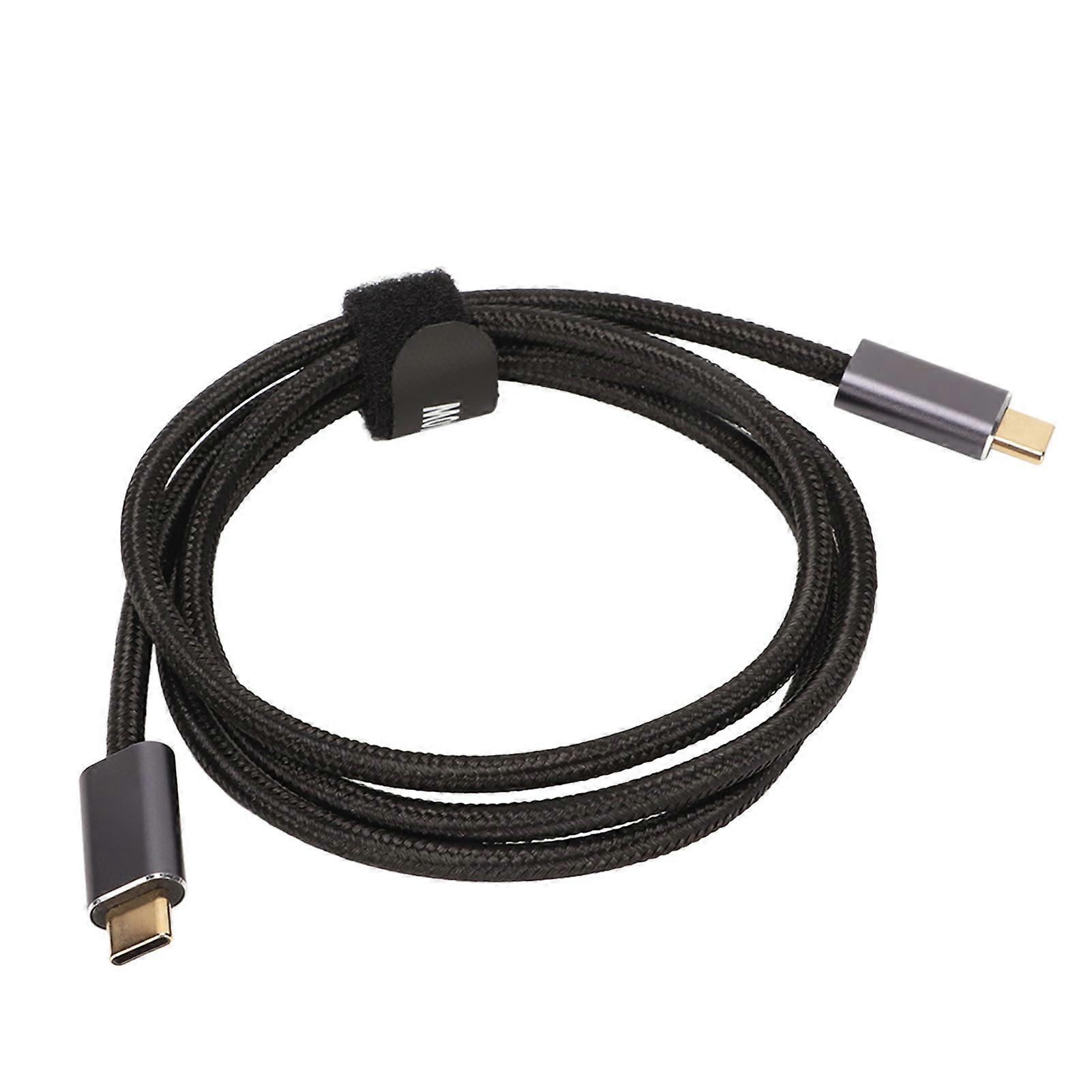 Type C Cord 140W Supports USB2.0 10Gbps Transmission PD3.1 Fast Charging Cable Portable for Office Travel