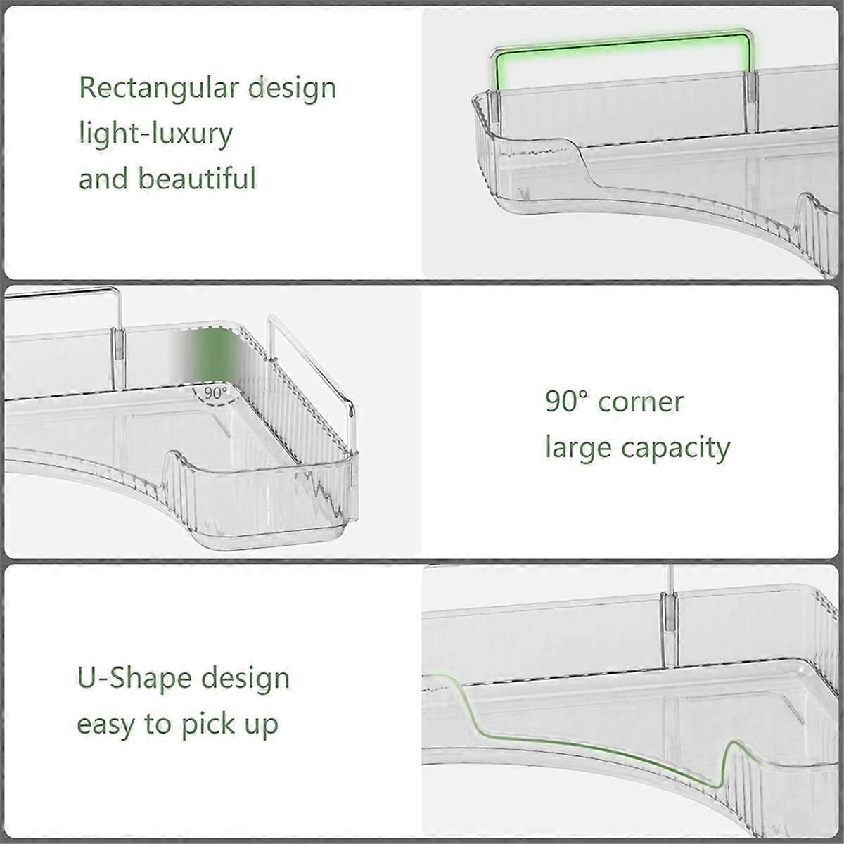 Cosmetic Storage Rack Dressing Table Tray 2 layers