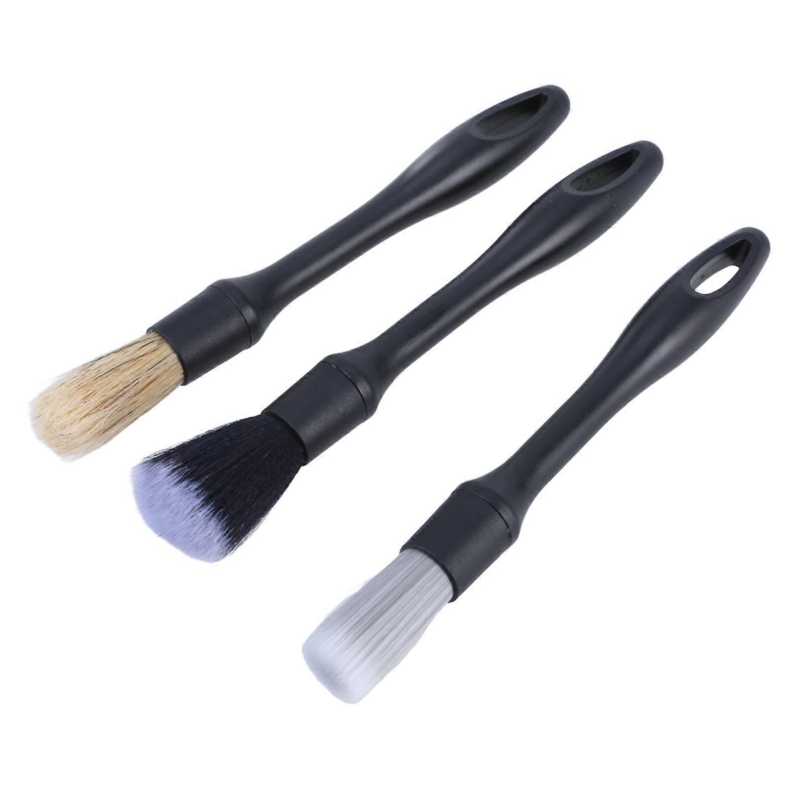 3Piece Professional Paint Brush Set For Wall Trim, Window Edges And Narrow Area