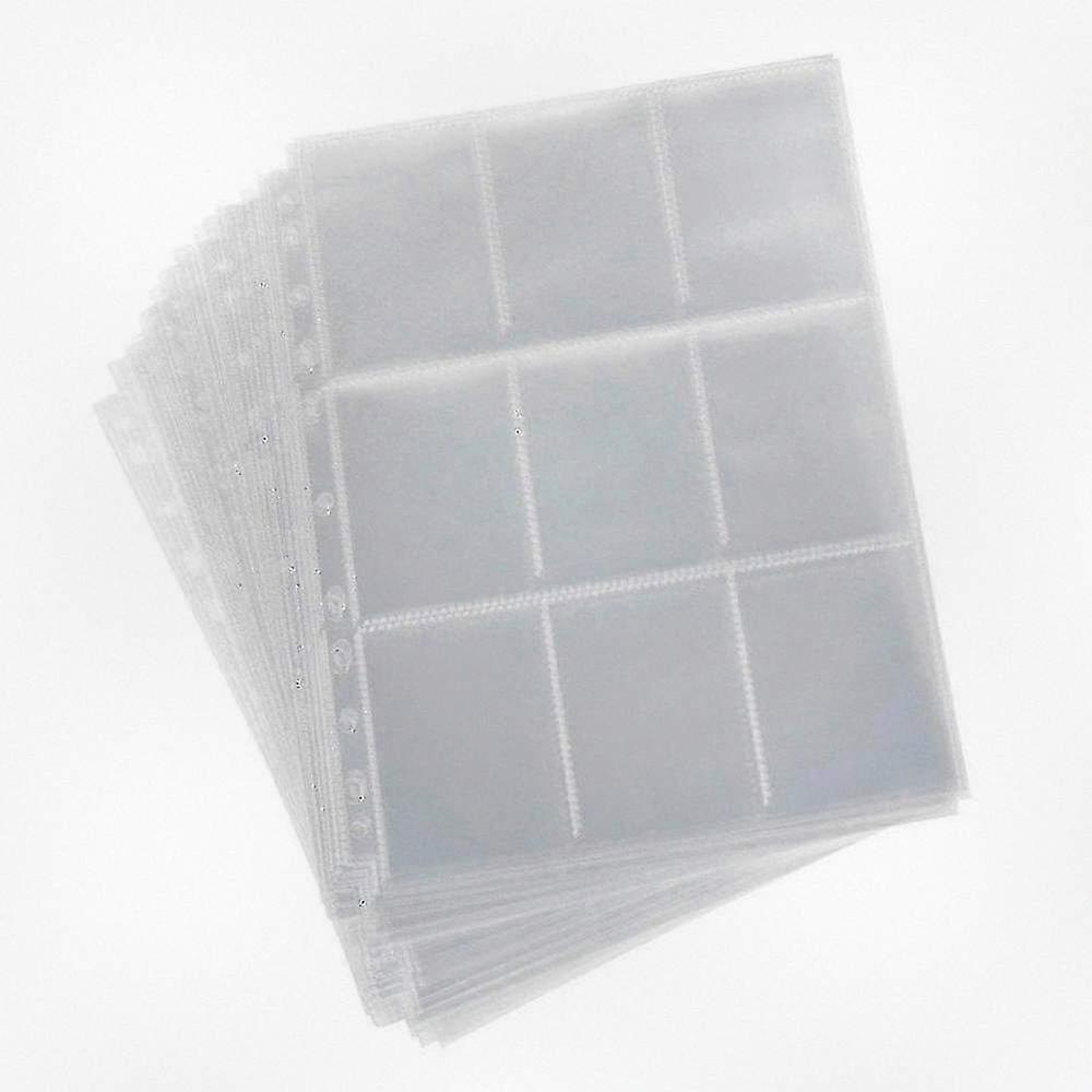 Collection of 90 Pockets Wallets Album Pages for Storing Trading and Gaming Card Sleeves