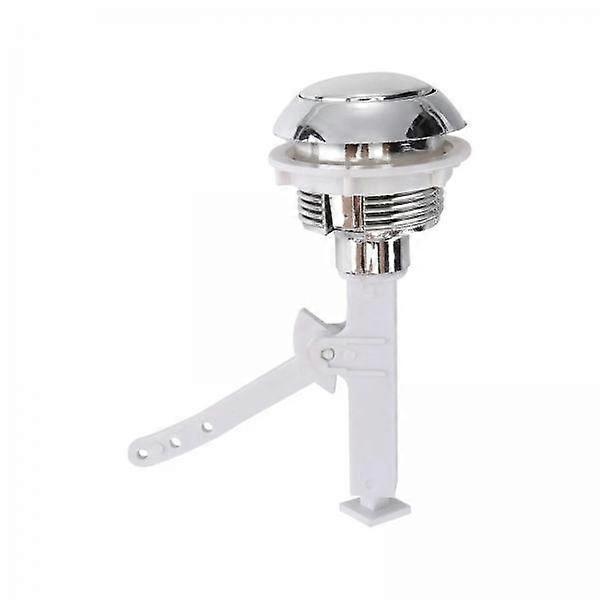 2x Toilet Flushs Button, Toilet Flusher Replacement, Flushing Easy to Use,