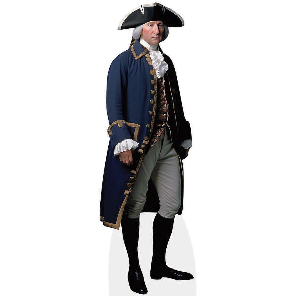 George Washington (Uniform) Cardboard Cutout (lifesize OR mini size). Standee. Stand Up.