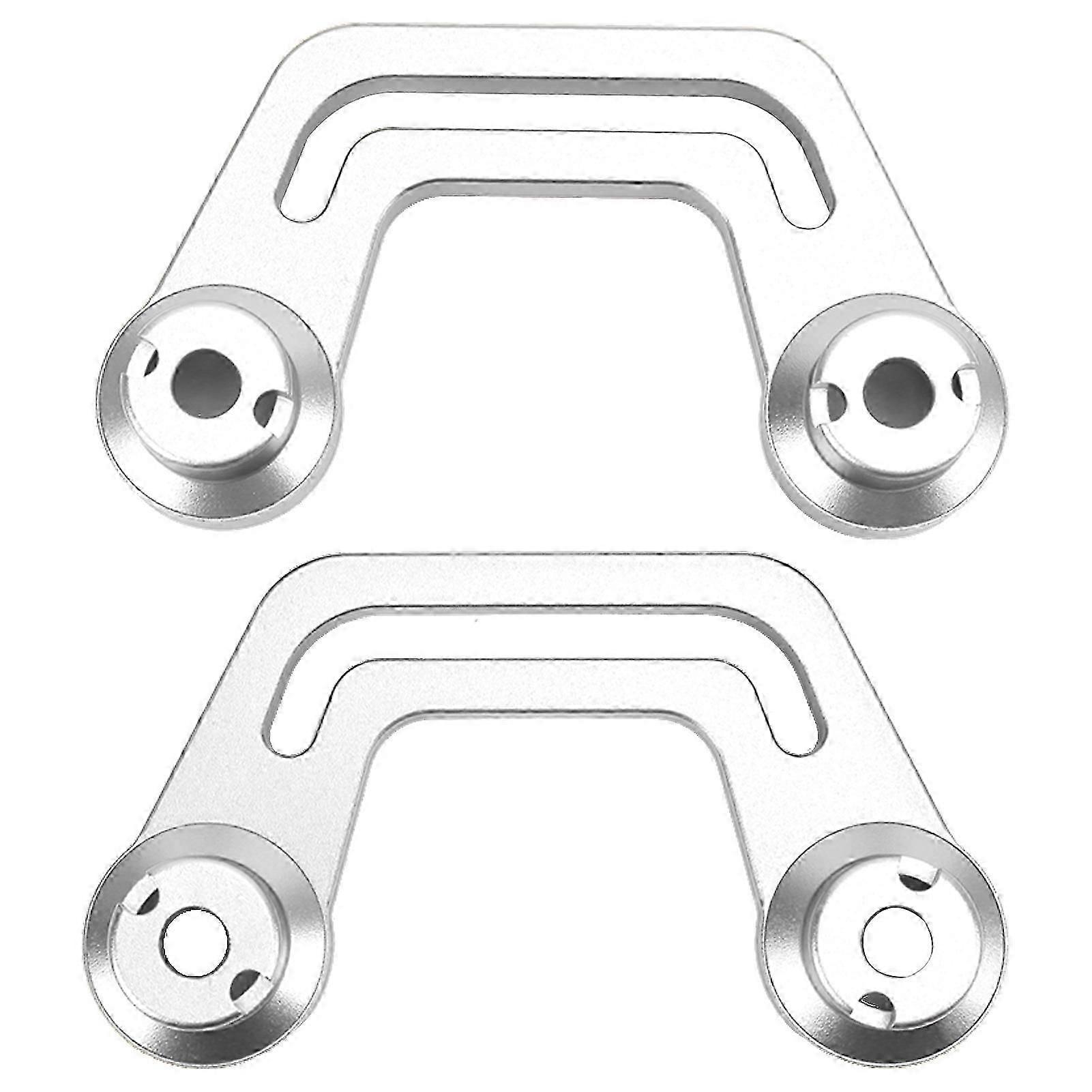 Pair A Pillar Windshield Light Mounting Bracket Replacement for Jeep Wrangler JL JLU 2018?2022 Silver