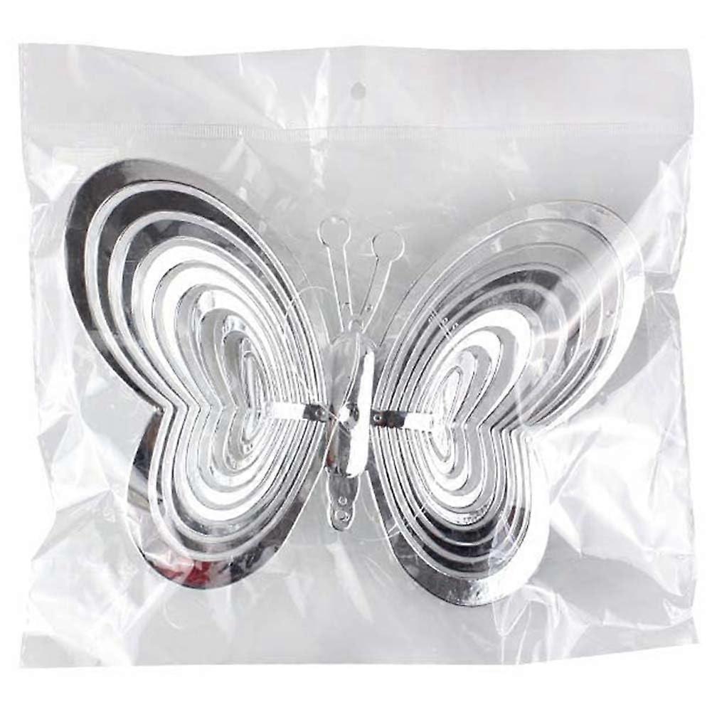 Butterfly wind chimes, Hanging ornaments, Bird deterrent, Wind catcher, Rotating, Home, Garden