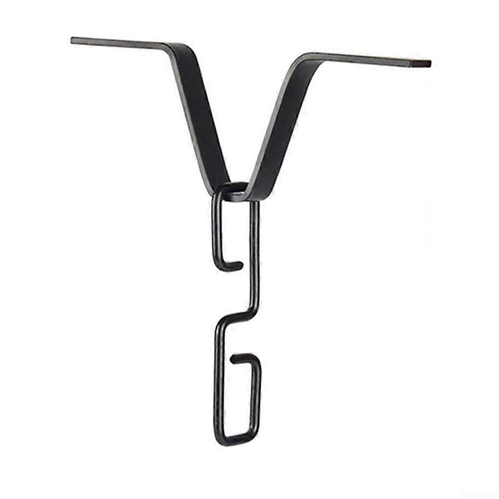 Rain Chain Install Hook Replacement - V Shape Iron Hanging Hook Adapter for Splash Rain Chain - Durable and Compatible Rain Chain Accessories
