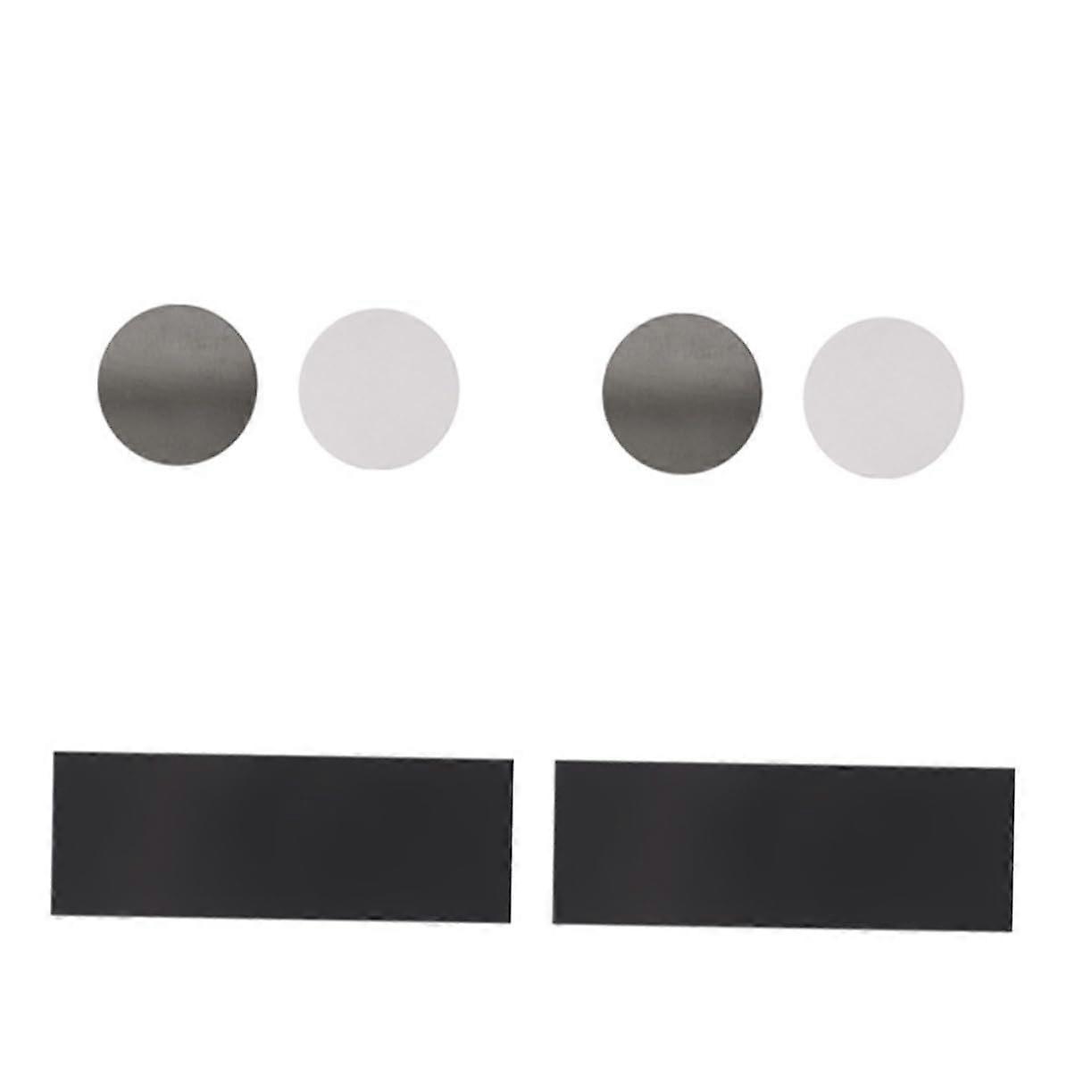 Magnetic Tape Self-Adhesive Insulation Tape 2 Sets for DIY Projects Double-Sided Hooks Sticky Labels Wall Hanger