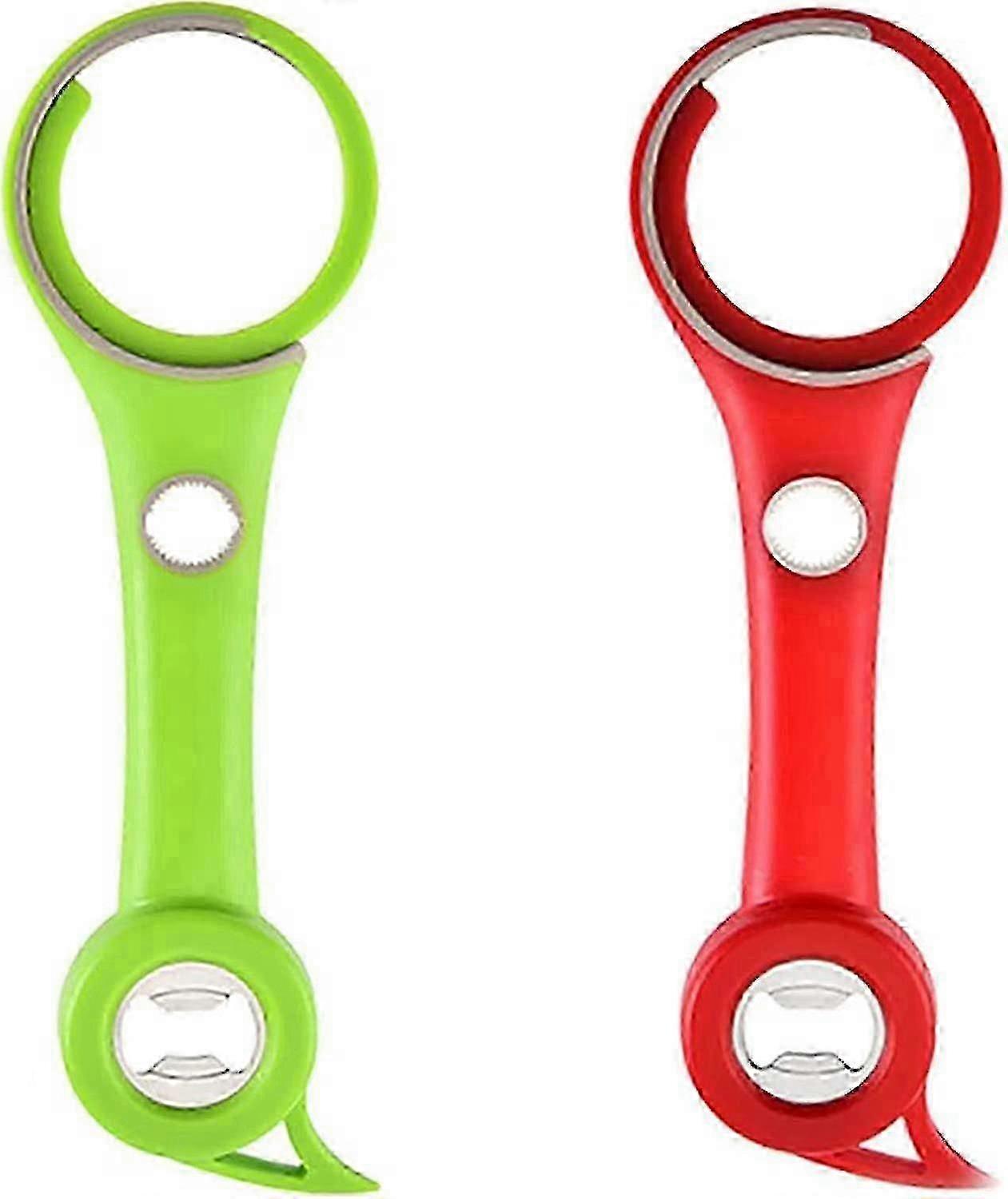 6-in-1 Multifunction Bottle & Can Opener - Premium Safe Manual Tool