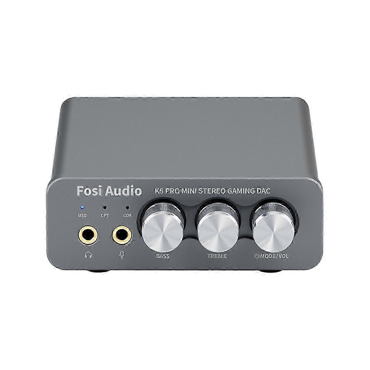 K5Pro USB Gaming Headphone Amplifier Digital-To-Analog Audio Converter with HiFi Stereos