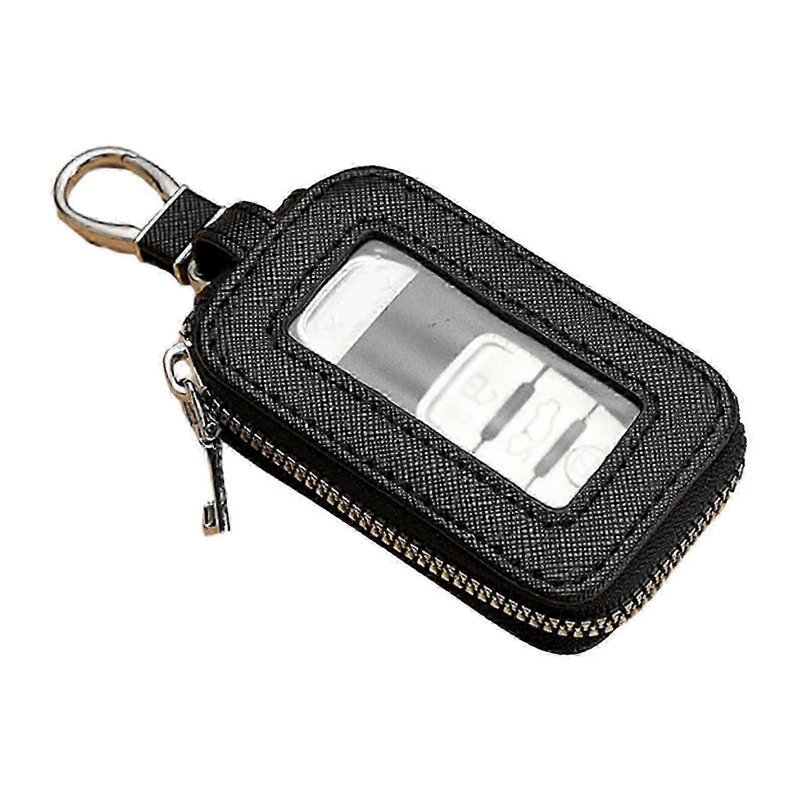 Scratch-Resistant Universal Key Fob Covers Storage Bag with Zipper Seal Handmade Protector