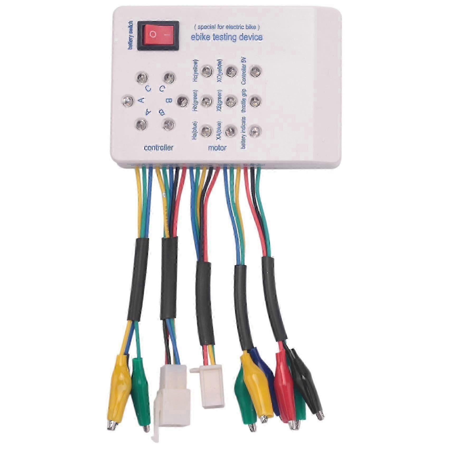 Brushless Motor Controller Tester 24-72V Compatible with E-Bike/Scooter Electric Vehicles