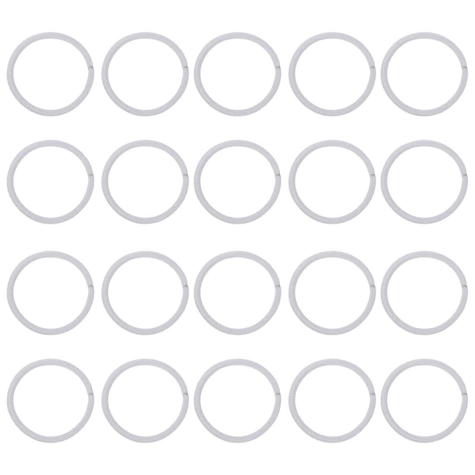 100pcs High Elasticity Elastic Hair Bands for Women – Durable & Soft Ponytail Holders for Daily Use, Parties & Ceremonies