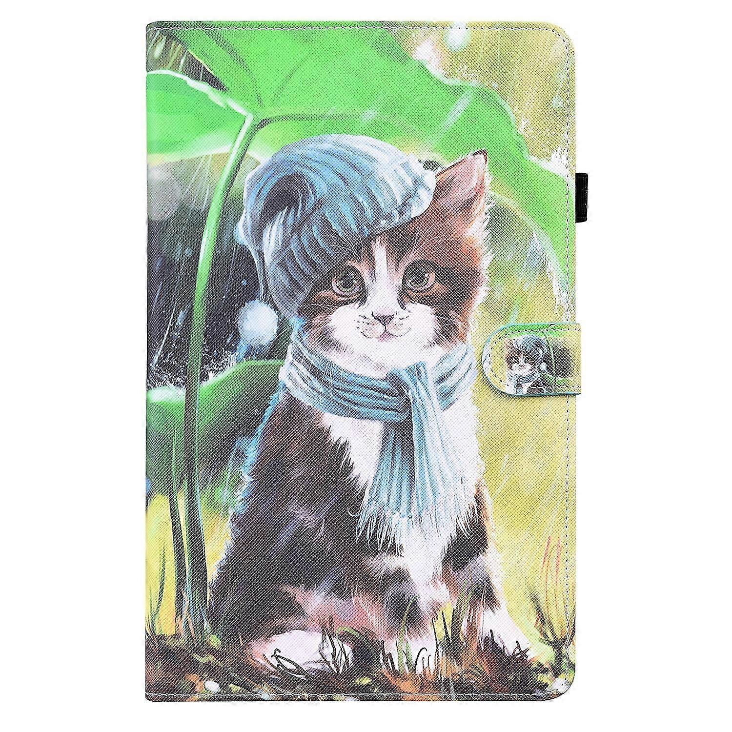 For Huawei MatePad T 10 / T 10s / Honor Enjoy 2 10.1 Animal Pattern Horizontal Flip Leather Case with Holder & Card Slots & Photo Frame 2025