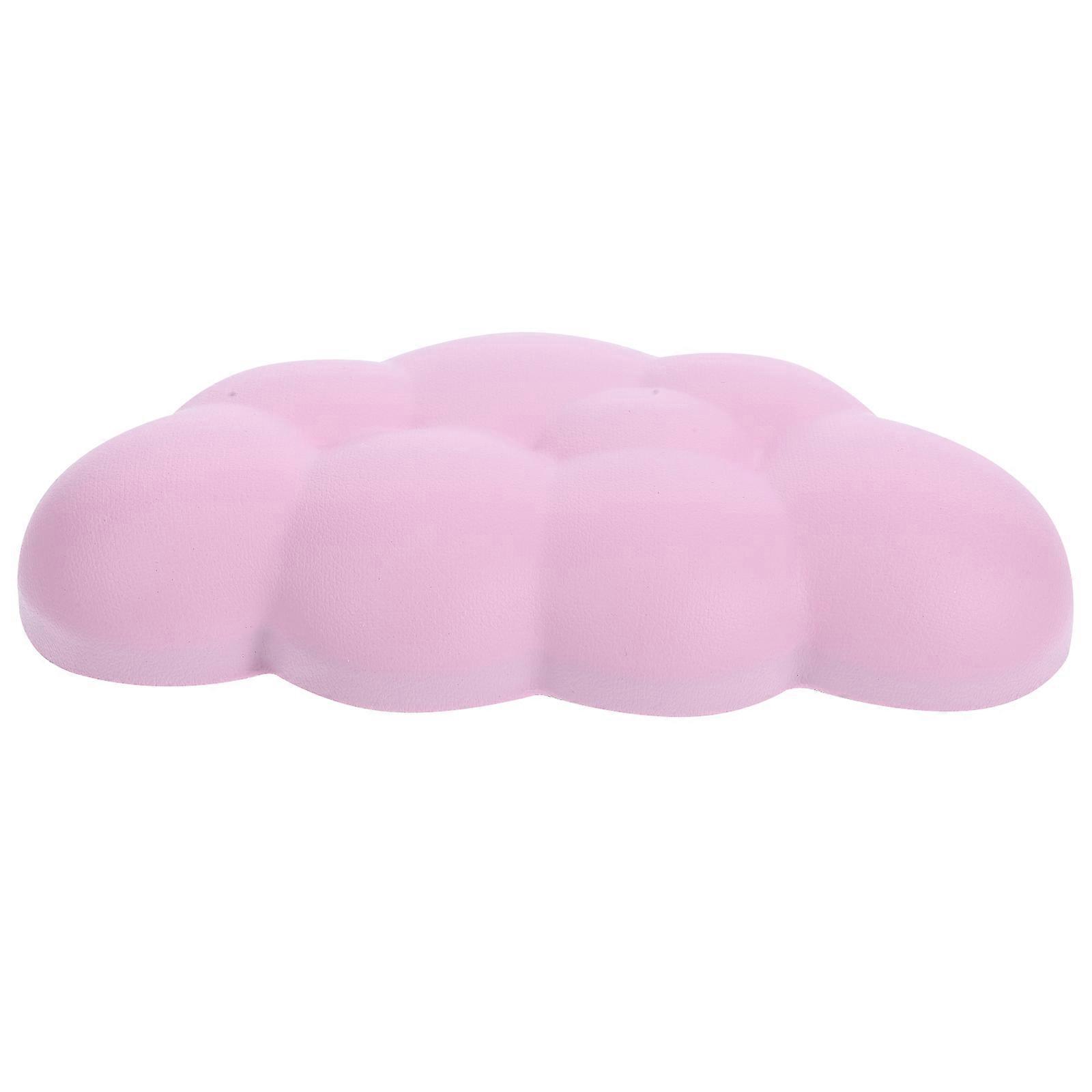 Desk Wrist Pad Cloud Wrist Rest present Giving Simple Design Pink 15.00X9.00X1.50CM Memory Foam Wrist Cushion 1Pack