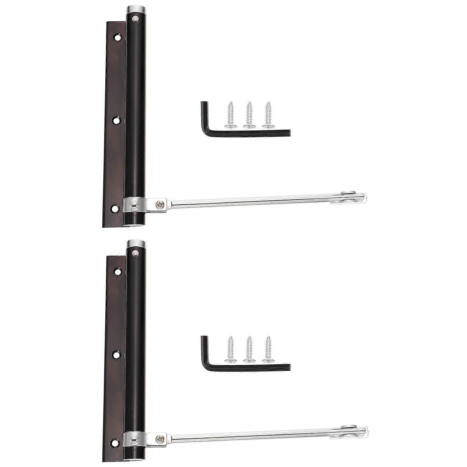 Hemoton 2pcs Metal Screen Door Closer with Automatic Function and Adjustable Closing Speeds