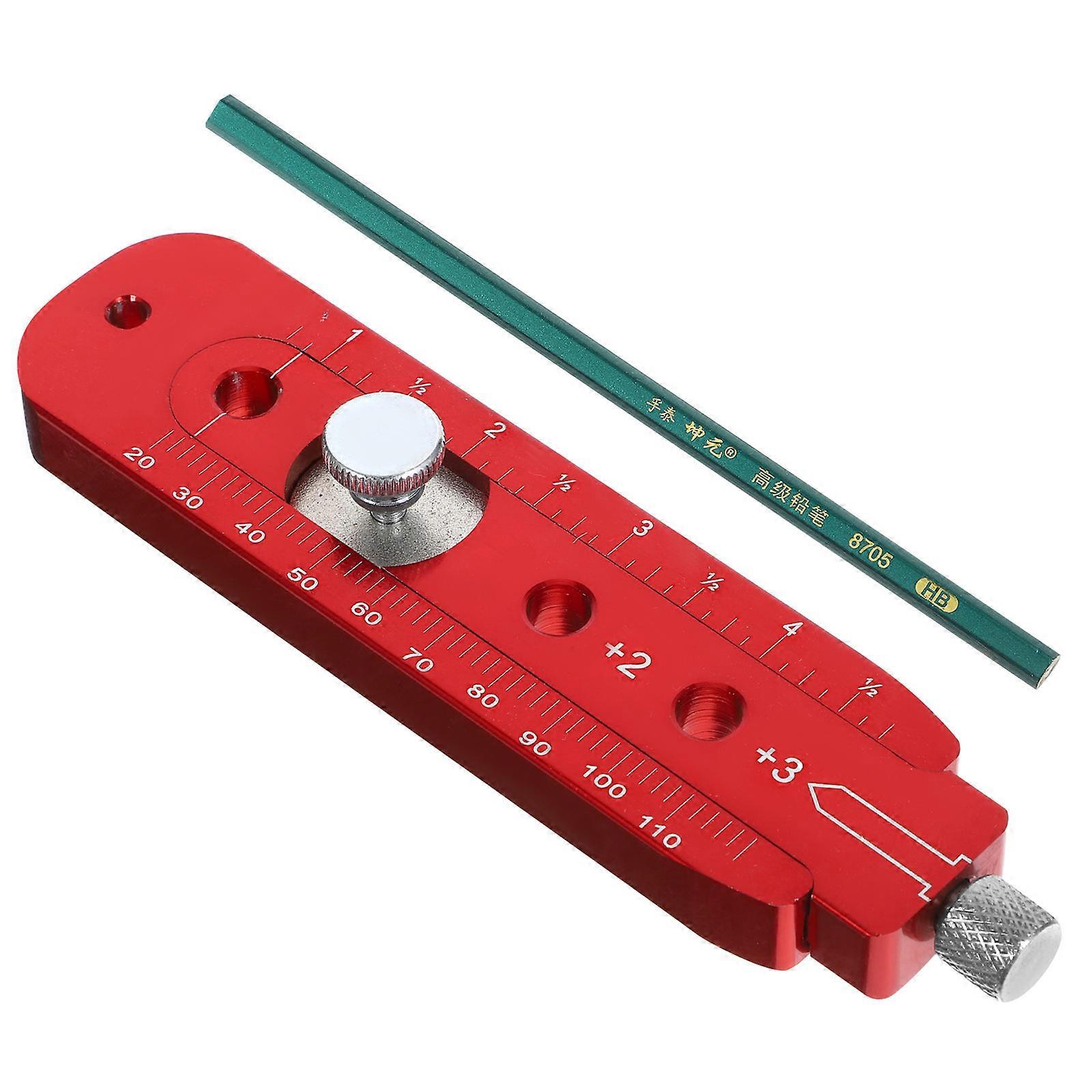 Woodworking Center Scribe Compass Design For Diy Tasks 16.10X3.90X2.40CM 1Set