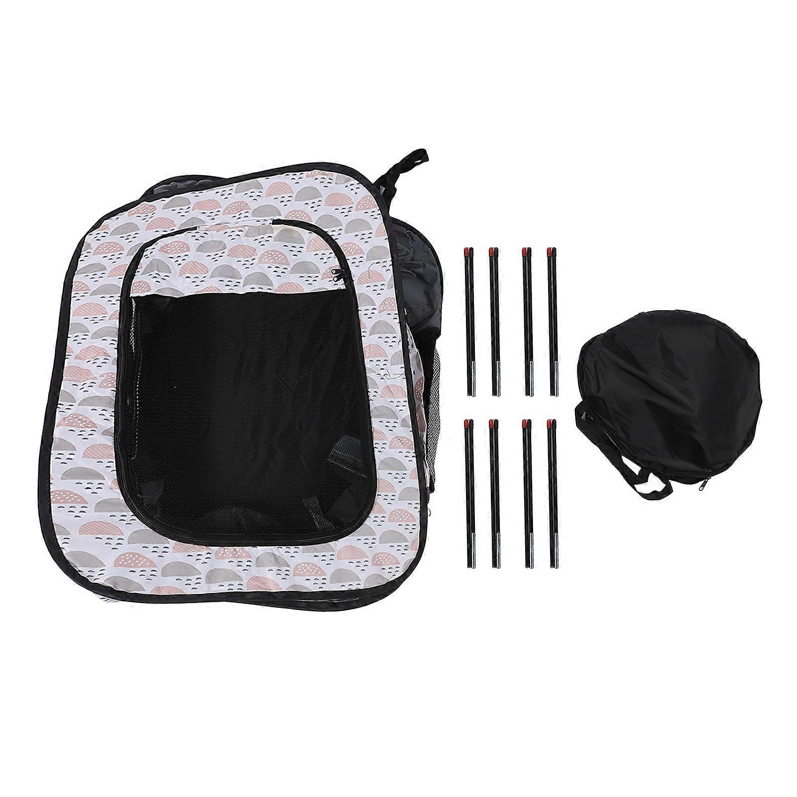 Pet Playpen Foldable Enclosed Portable Breathable 600D Oxford Fabric Cat Dog Playpen Tent for Indoor Outdoor
