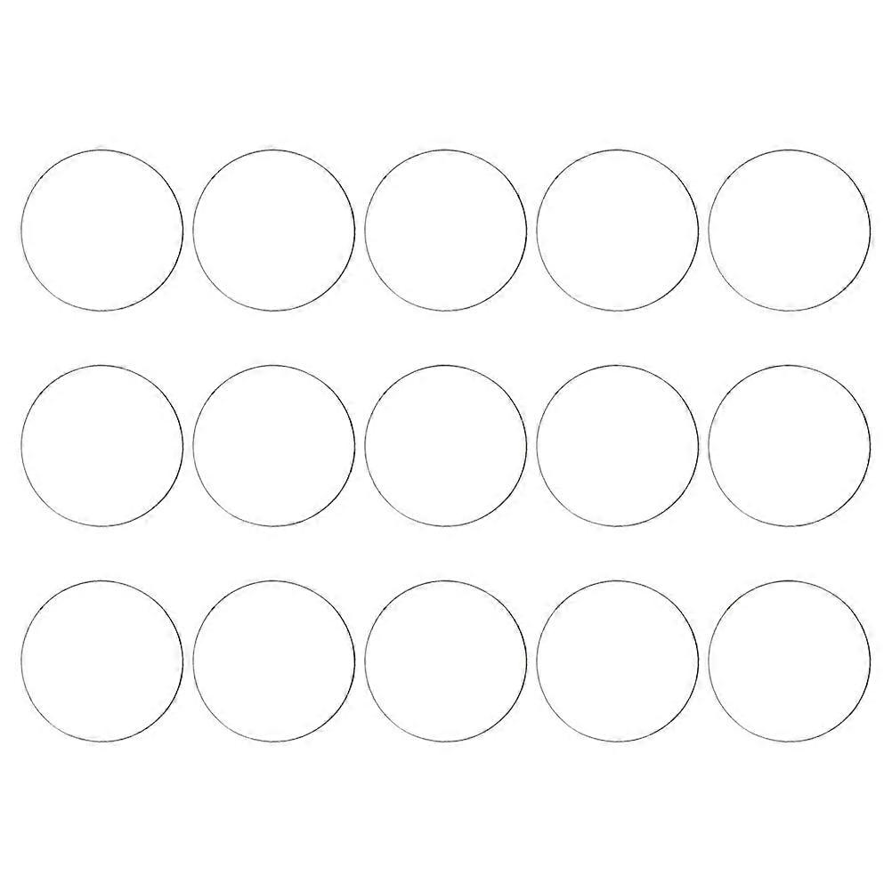 Craft Hoops Metal Circular Style Metal Rings For Crafts present 15Pcs
