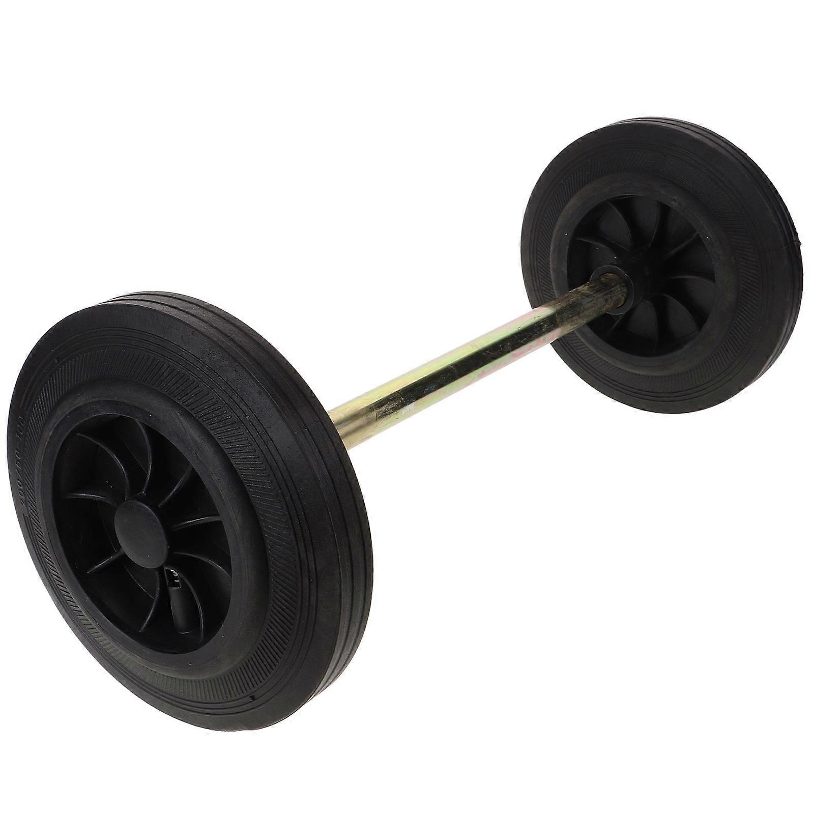 Trash Can Wheel For Garbage Can Outdoor Use 50.00X19.00X19.00cm Replacement 1Set