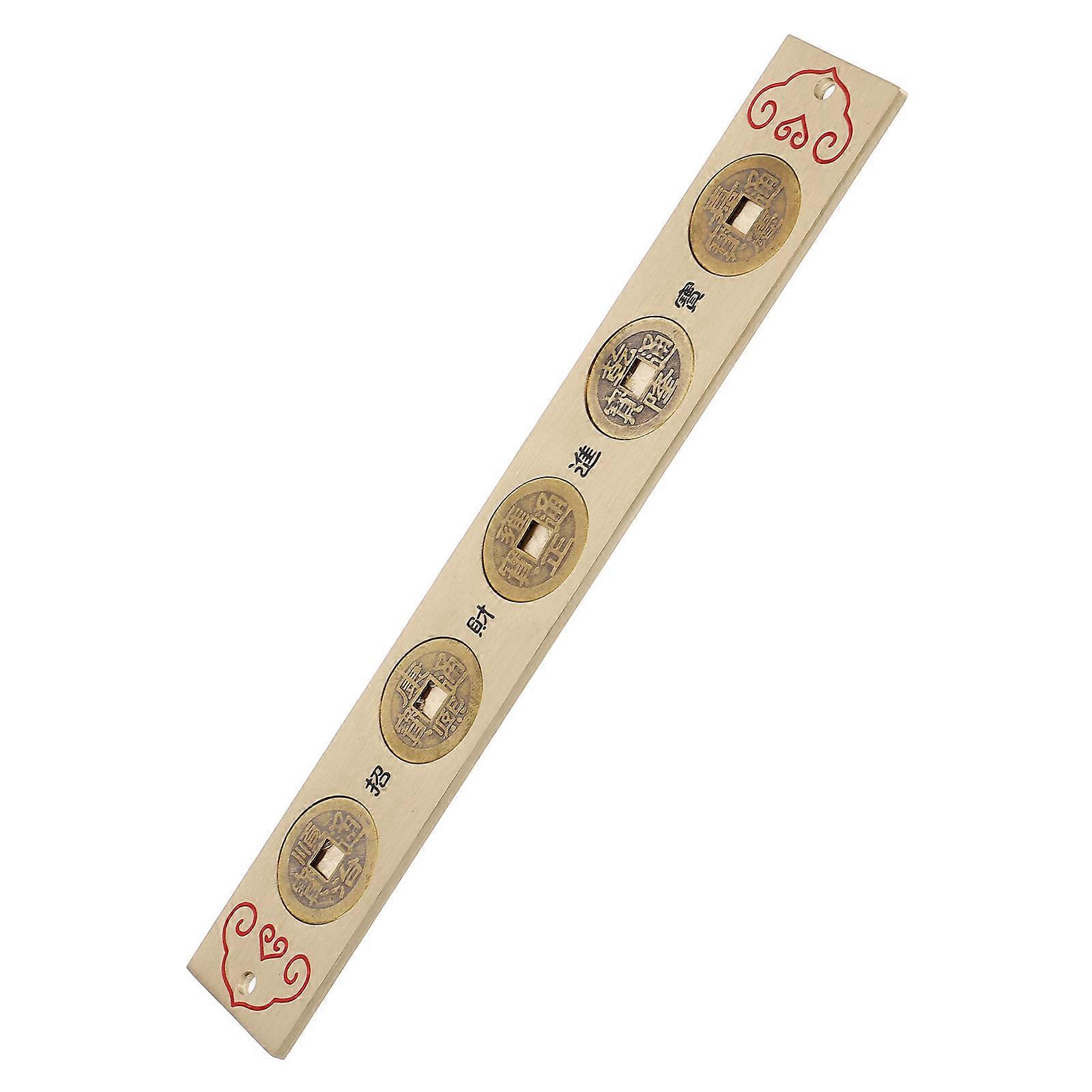 Multi-Function Brass Ruler Golden with Culturally for Decor