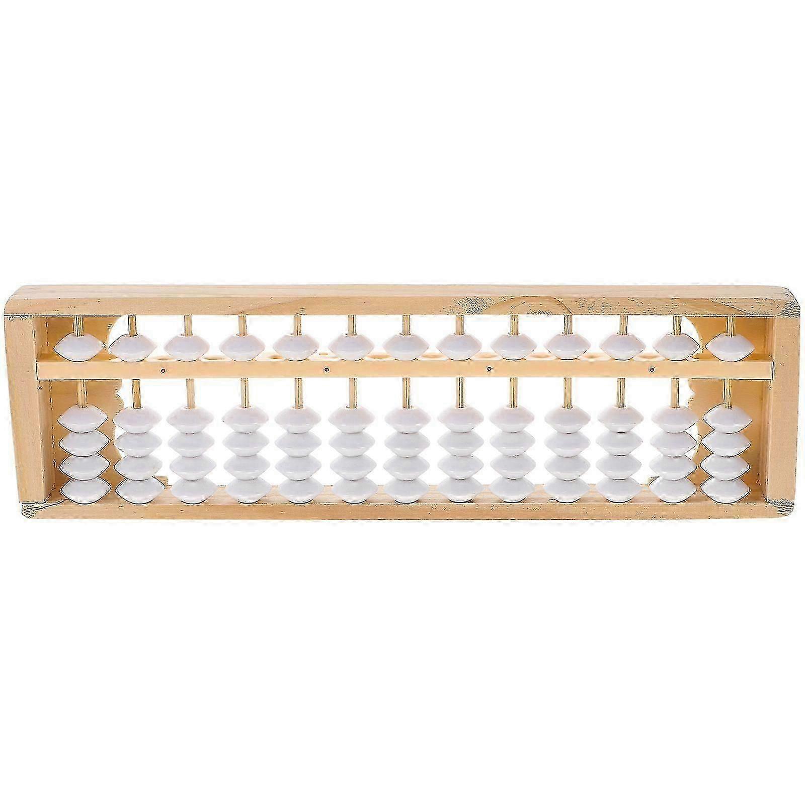 1pc Wooden Educational Abacus Arithmetic Abacus Student Calculating Abacus