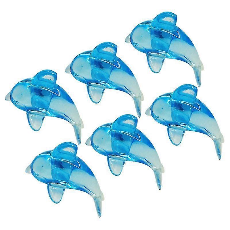 1 Pack Acrylique Dolphin Cake Cupcake Toppers Creatice Cake Décoration Ornement Pour Baby Shower Fête d’Anniversaire (500g / environ 96pcs)