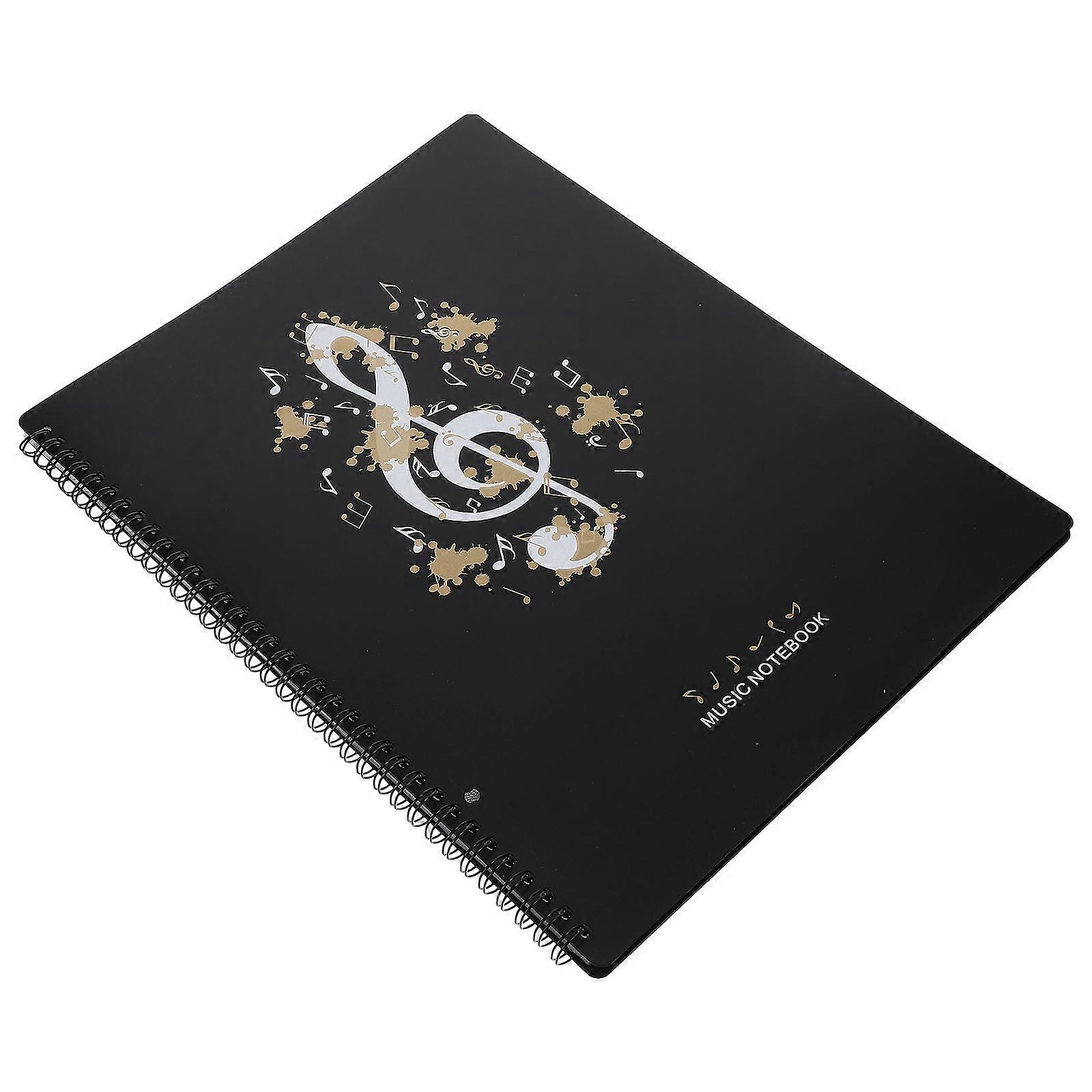 Piano Sheet Music Holder A4 Size PP Material File Storage For Users Of Sheet Workers Students 1Pcs