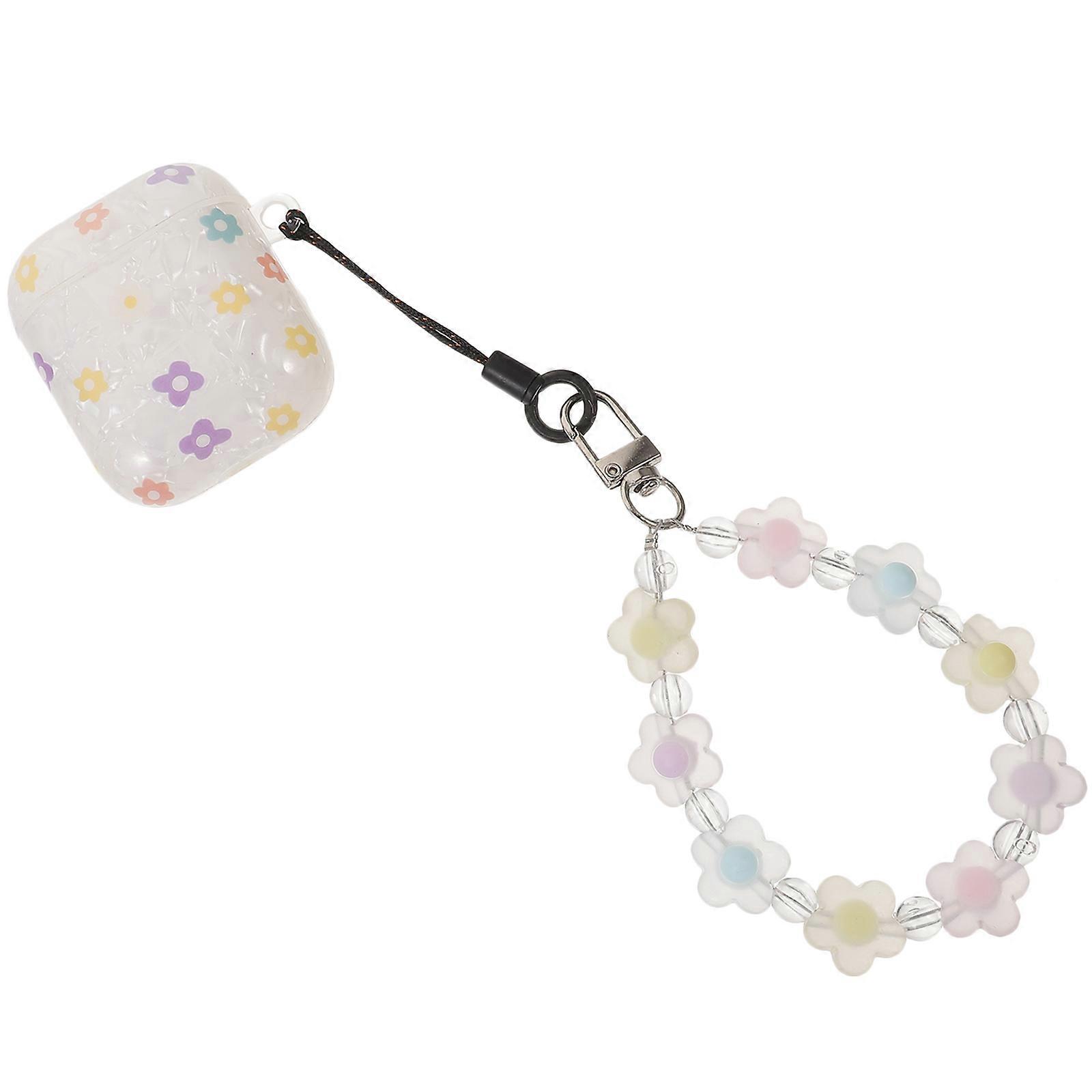 Beaded Chain Design Earphone Case For /2 Tpu Material Durable Everyday Use 1Pack