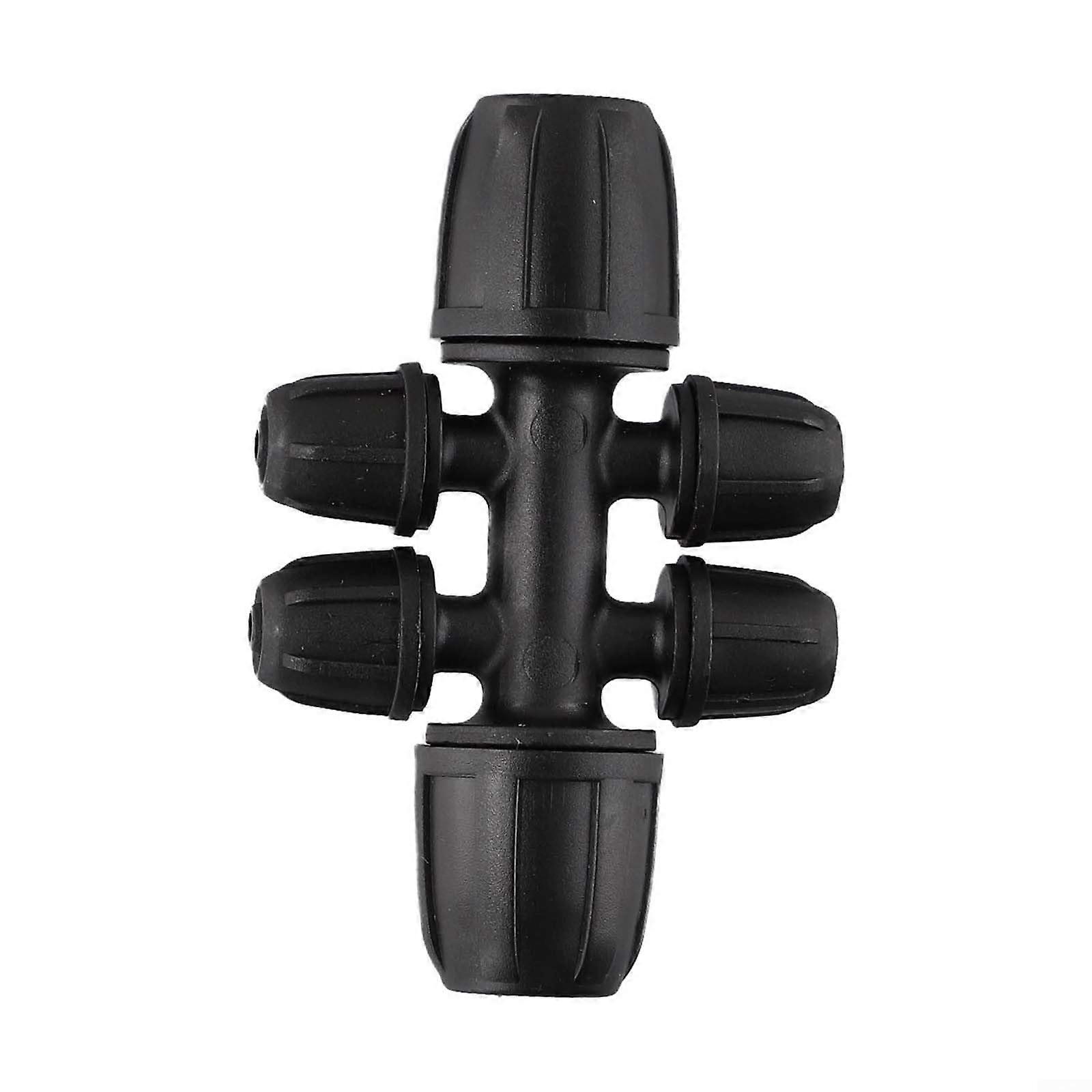 Multidirectional 6way connection for garden and agricultural irrigation