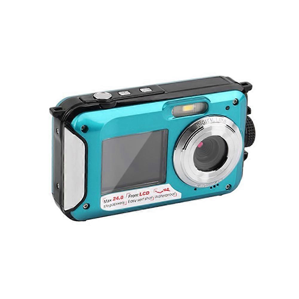 Underwater Cameras Portable 24MP Water Resistance Digital Camera for Snorkeling