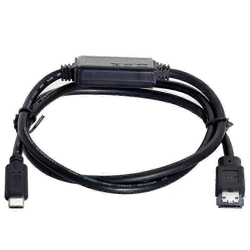 Esata στο USB Γ καλώδιο USB τύπου Γ αρσενικός οικοδεσπότης στο καλώδιο σκληρού δίσκου Esata Esatap για τον φορητό υπολογιστή
