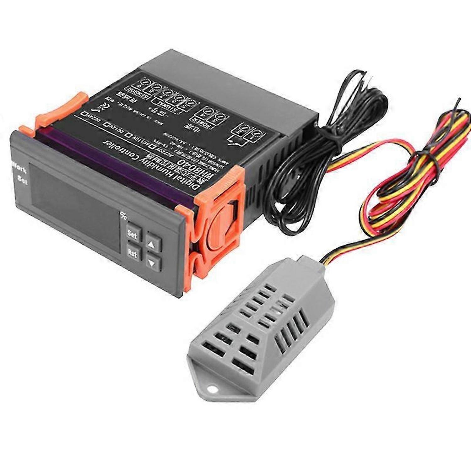 WH8040 Digital Humidity Controller Electronic Humidity Control Inst ent Regulator Switch Sensor Hy