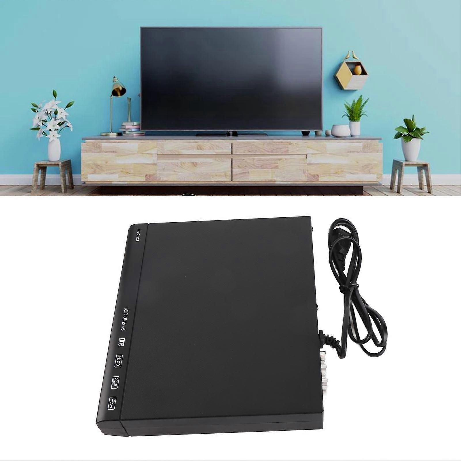 Mini HD DVD Player Built in PAL NTSC USB 2.0 Interface Remote Control Home CD Player for TV