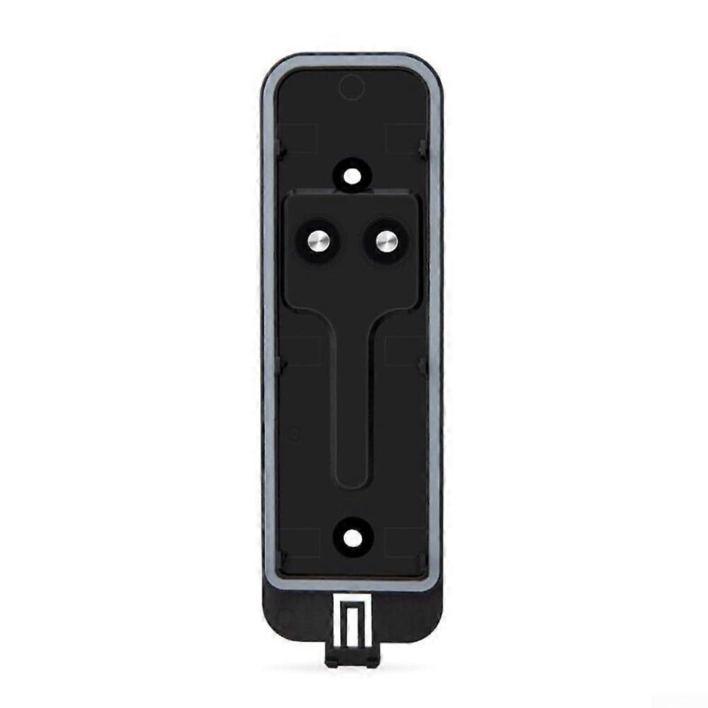 For video doorbell backplate, reliable installation for enhanced security in various locations (black).