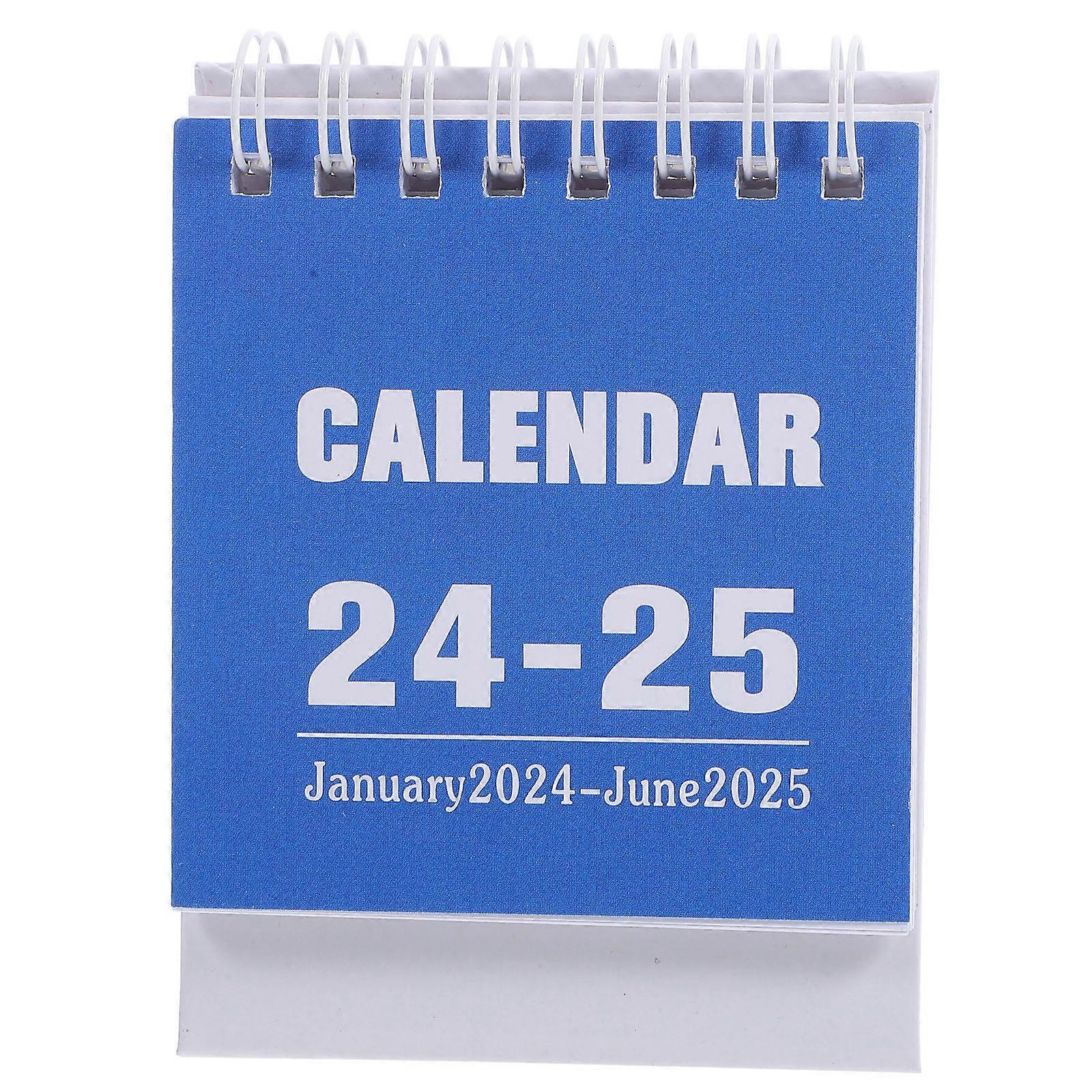 Daily Desk Calendar Rectangular Paper Design Home Office Reminder 10.00X7.50X5.70CM 1Pcs