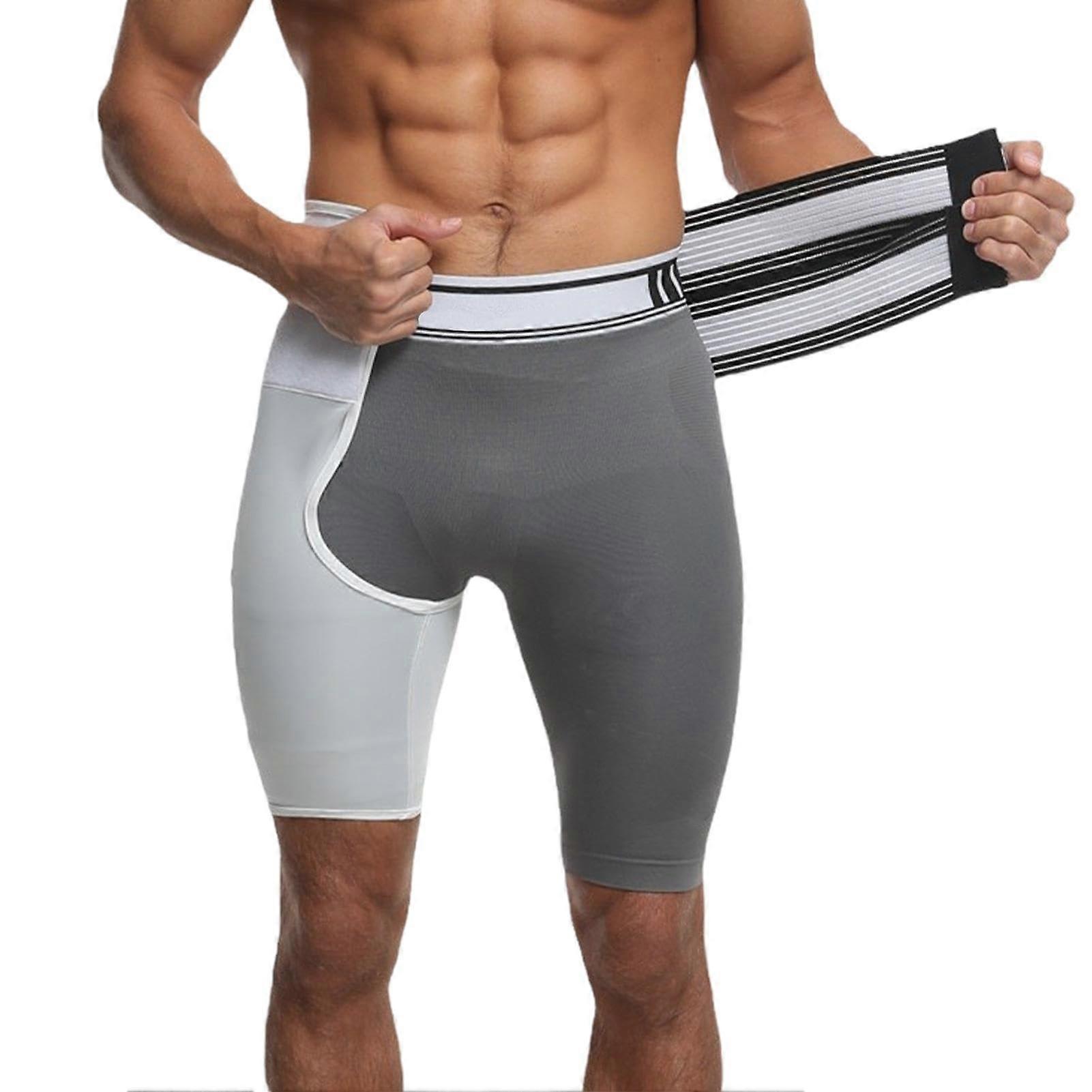 Groin Compression Bandage, Hip Brace, Adjustable Groin Support Wrap Hip Support Splint, Hip Sleeve, Groin Strap for Restoring Thigh Injuries