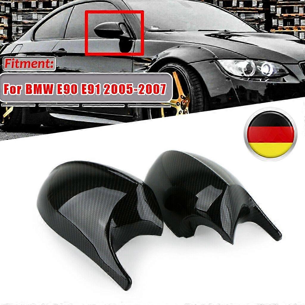 CARBON FIBER mirror cap housing rear~view mirror replacement for BMW E90 E91 E92 E93 E81 MK84883