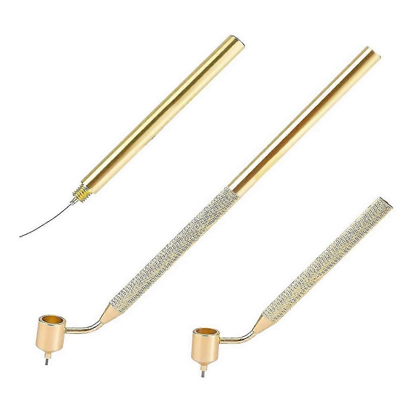 For 2 Pcs Paint Applicator Pen, 0.4/0.7mm Slanting Fine Line Writer Pen