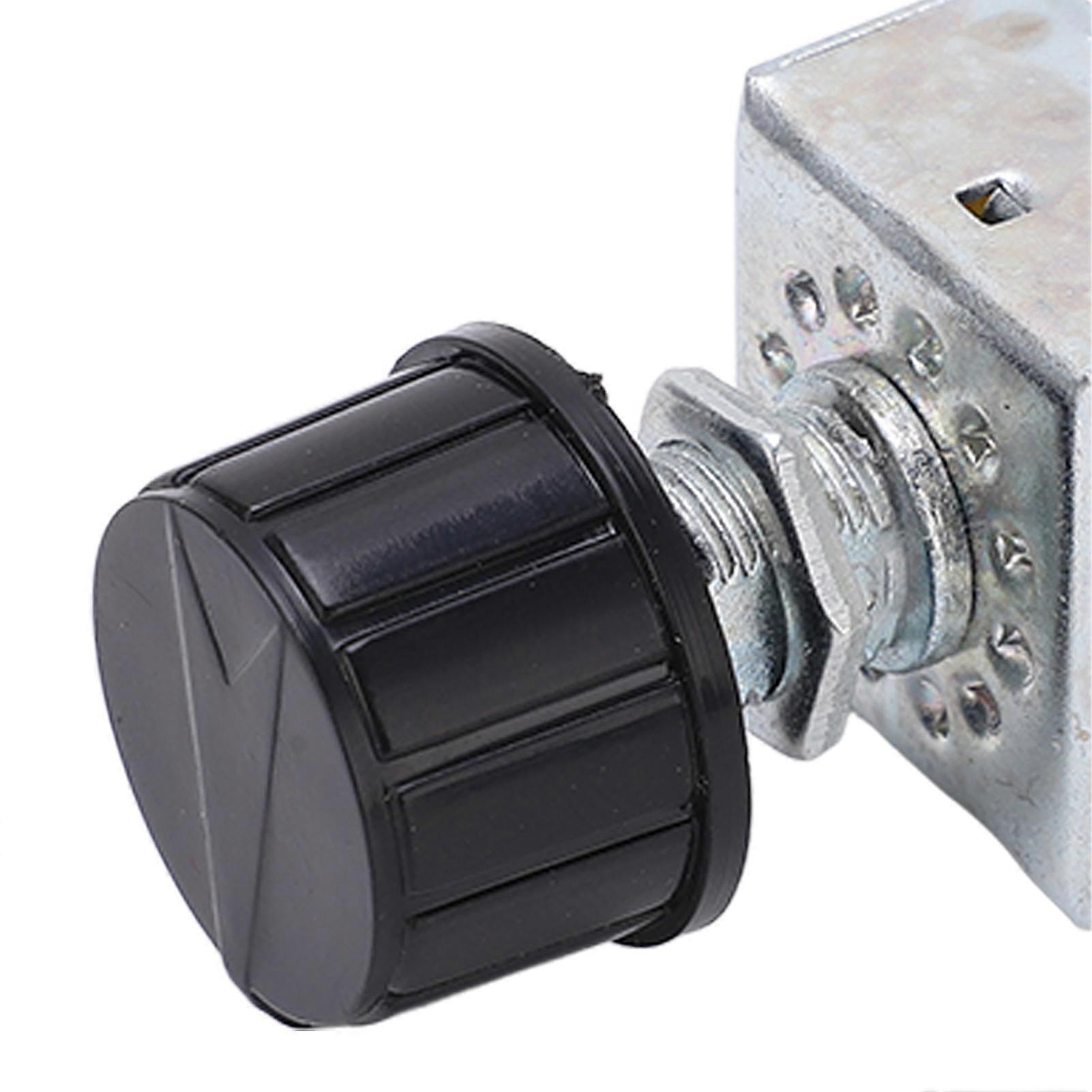 AC System Push Button Switch 8942820060 ABS Black Quick Response Replacement for Tercel 91‑93