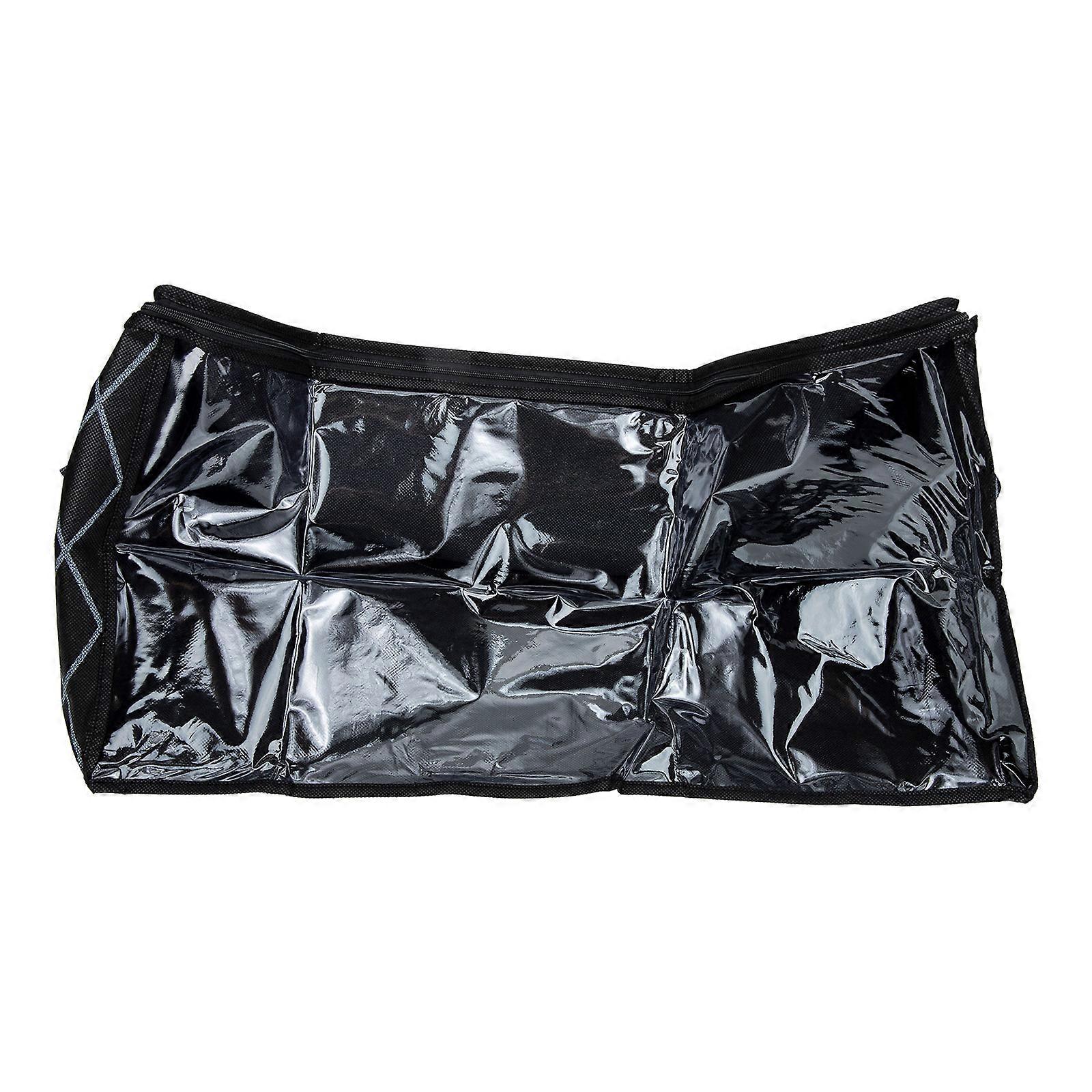 Foldable Quilt Storage Bag for Clothes, Bedding   Space Saving Home Organizer, Random Style