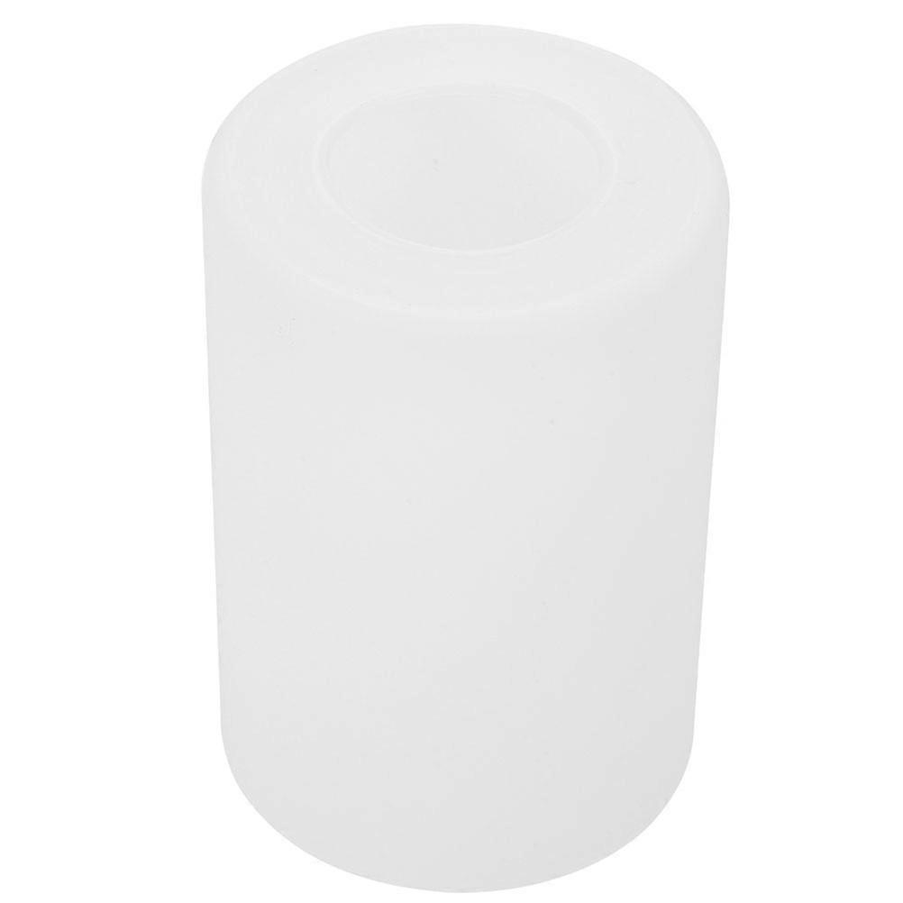 Cylindrical Glass Lampshade Replacement for Bulb – Modern Elegant Light Shade for Ceiling & Table Lamps, Easy to Clean, Even Light Distribution, Home