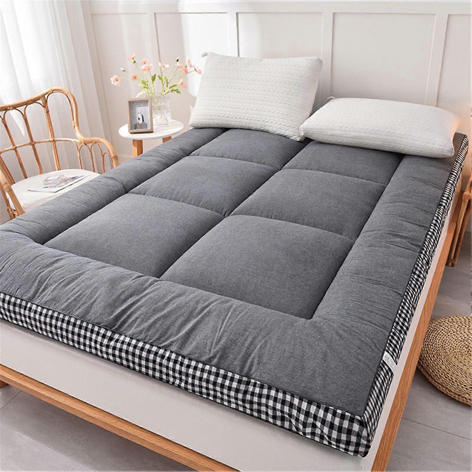 Japanese Futon Mattress King Size Roll Up Foldable Breathable (90x200cm)