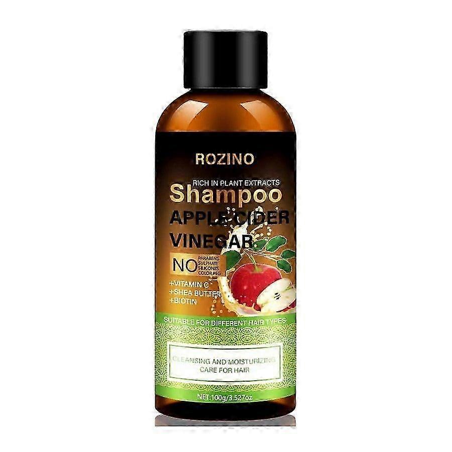 Apple Cider Vinegar Shampoo - Restores Shine & Reduces Itchy Scalp, Dandruff & Frizz - Nourishing and Clarifying Shampoo for All Hair Types - Sulfate