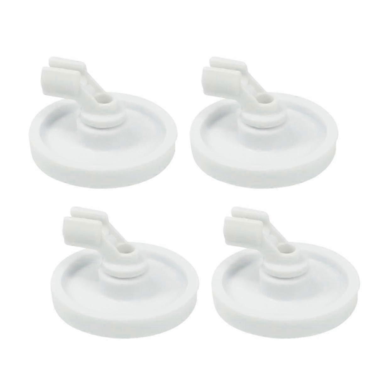 4Pcs 154174501 Dishwasher Wheels Bracket, Replace 154174401, 154174502, Replacement for Tappan