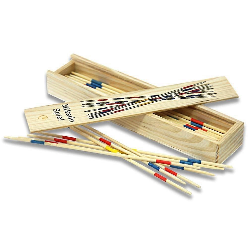 6 x Mikado Mikado Sticks Mikado Game in Wooden Box